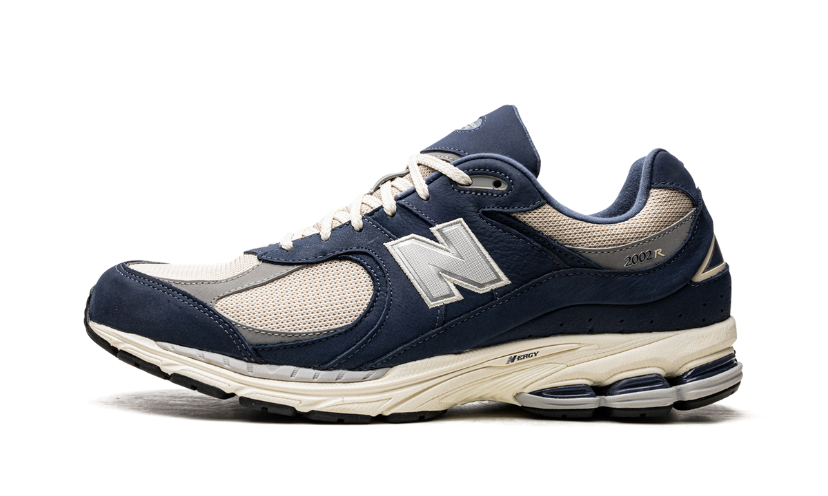 Overkicks - New Balance 2002R Vintage Indigo Calm Taupe (M2002RHR) - vista lateral