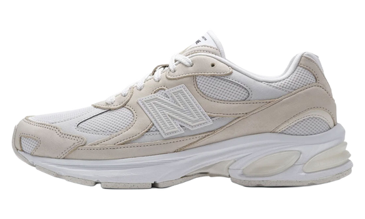Overkicks - New Balance 2010 Comme des Garçons White Grey (U20109ZS) - vista lateral