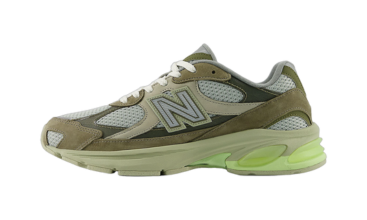 Overkicks - New Balance 2010 Covert Green Dry Lime (U20101AH) - vista lateral