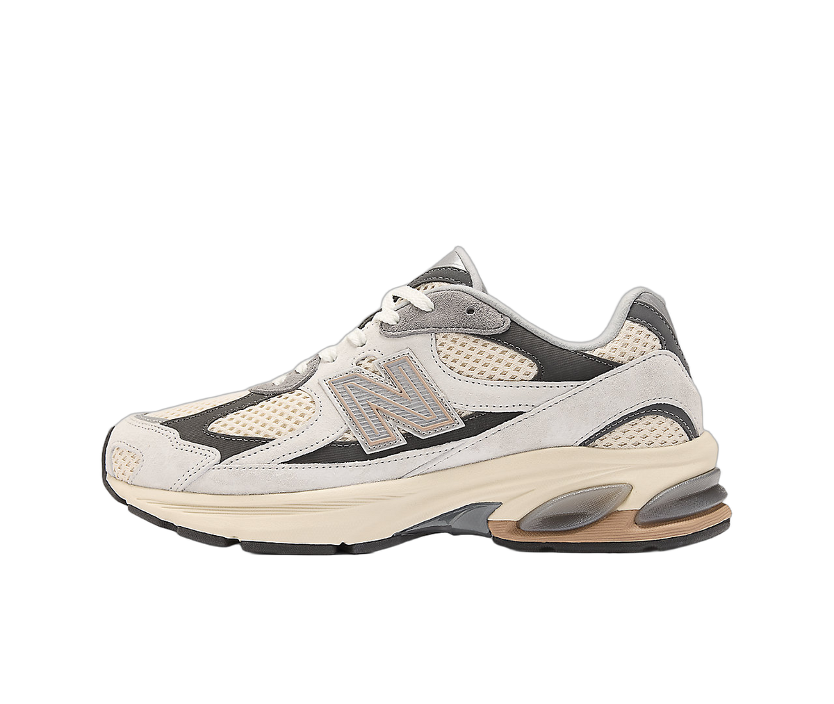 Overkicks - New Balance 2010 Cream Grey (U2010TTO) - vista lateral