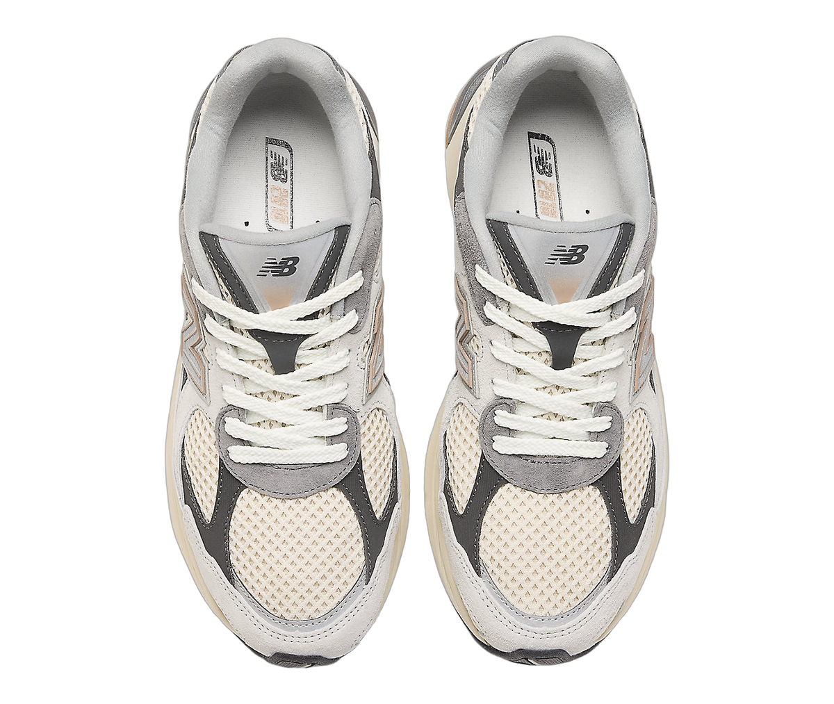 Overkicks - New Balance 2010 Cream Grey (U2010TTO) - par completo