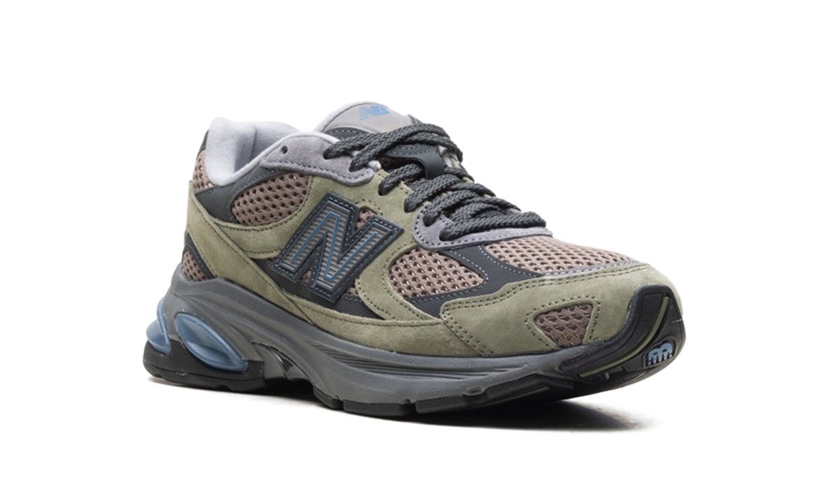 Overkicks - New Balance 2010 Dark Olivine Mushroom (U2010ETN) - detalle lateral interior