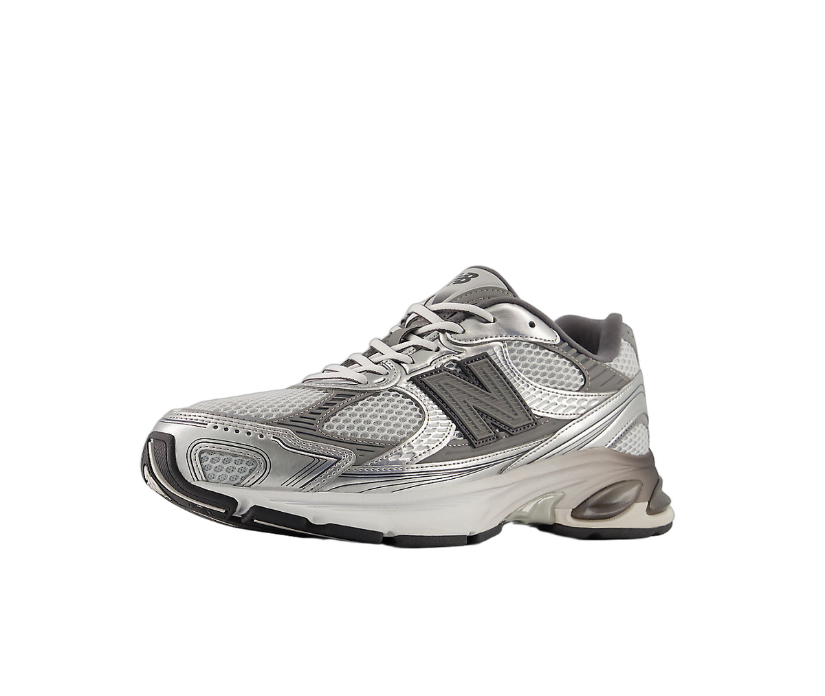 Overkicks - New Balance 2010 Metallic Silver Grey (U2010753) - vista trasera