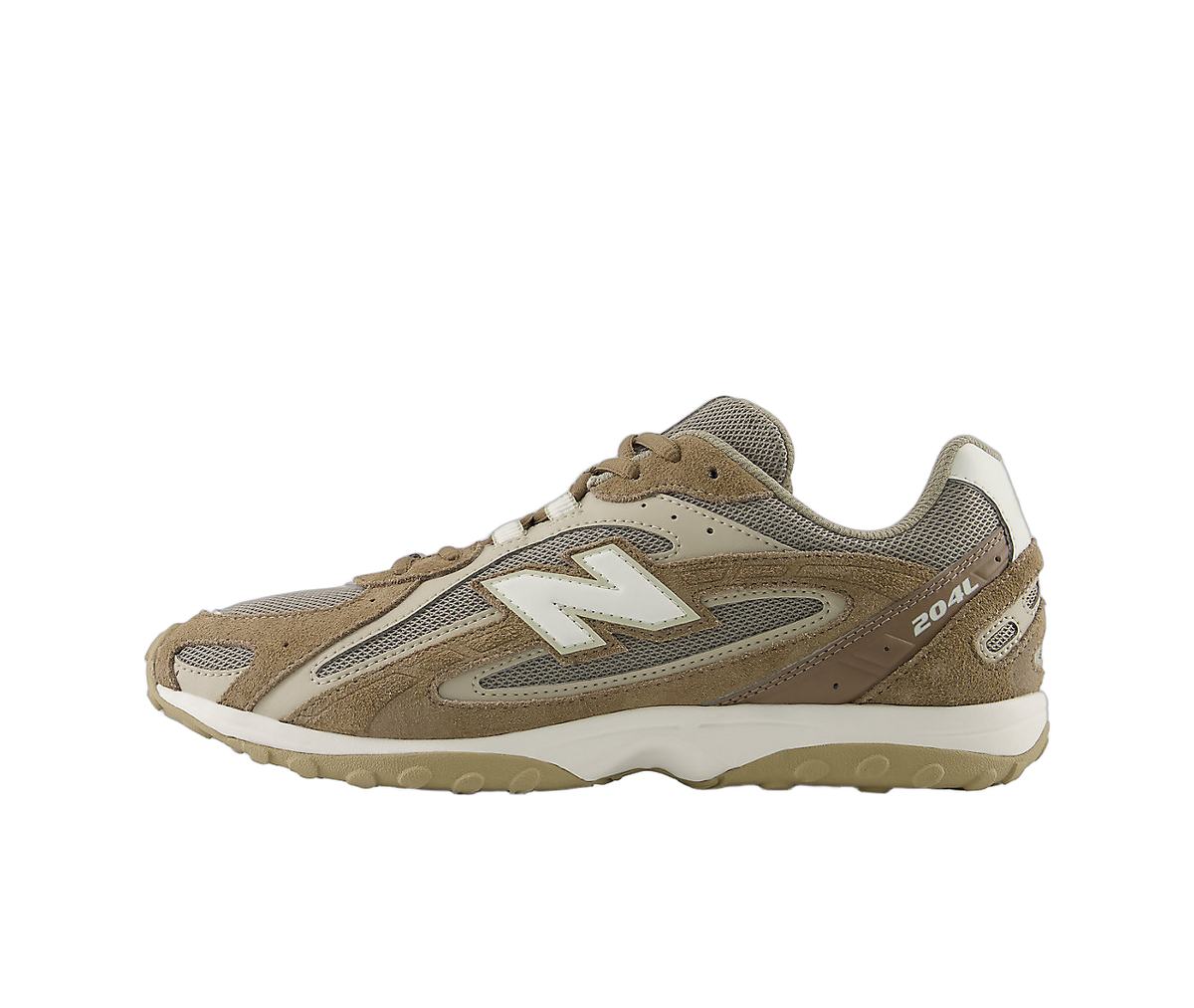 Overkicks - New Balance 204L Beige Brown (U204L155) - vista lateral