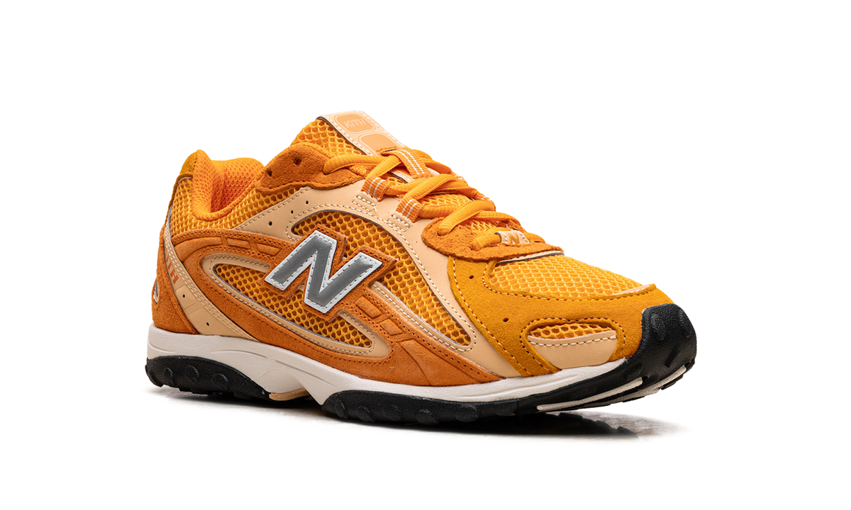 Overkicks - New Balance 204L Kith Orange (U204LKTI) - detalle lateral interior