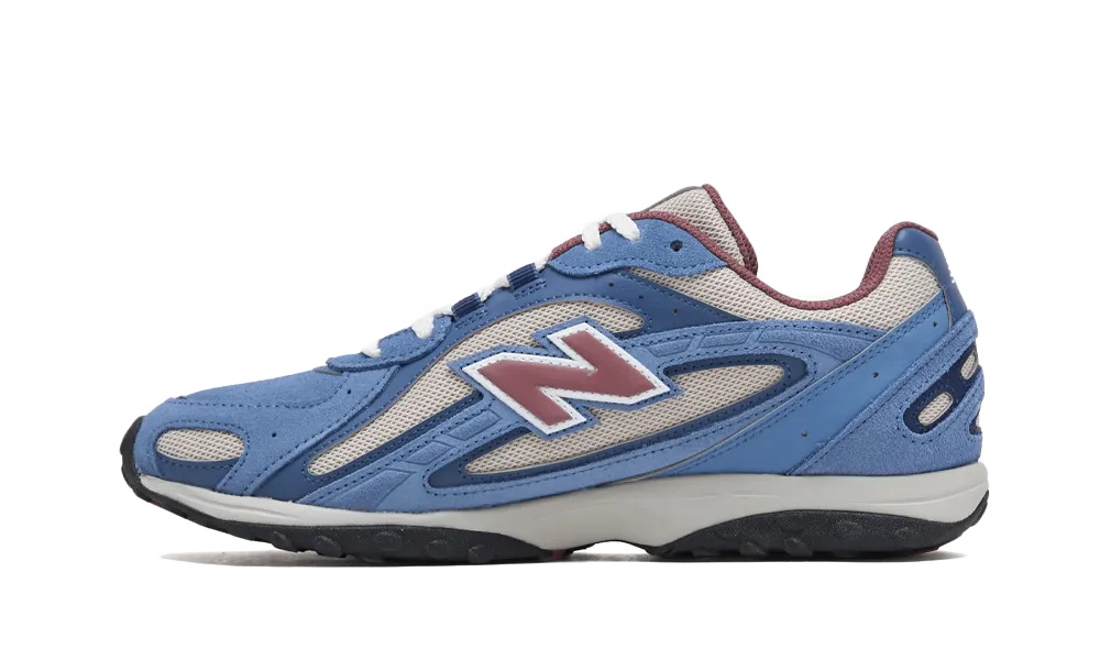 Overkicks - New Balance 204L Shoreline Blue Burgundy (U204LNPA) - vista lateral
