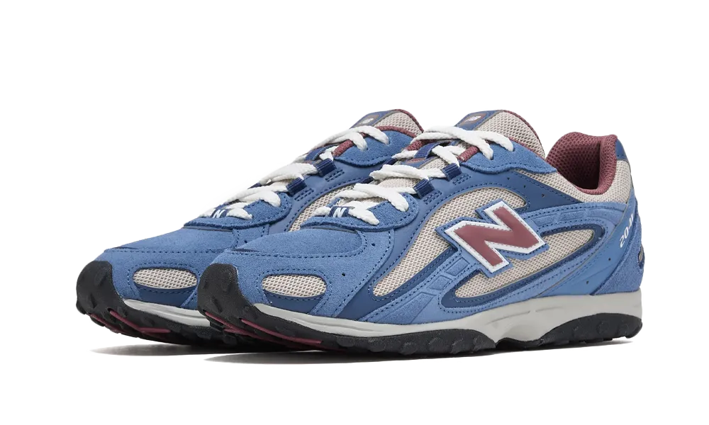 Overkicks - New Balance 204L Shoreline Blue Burgundy (U204LNPA) - vista trasera