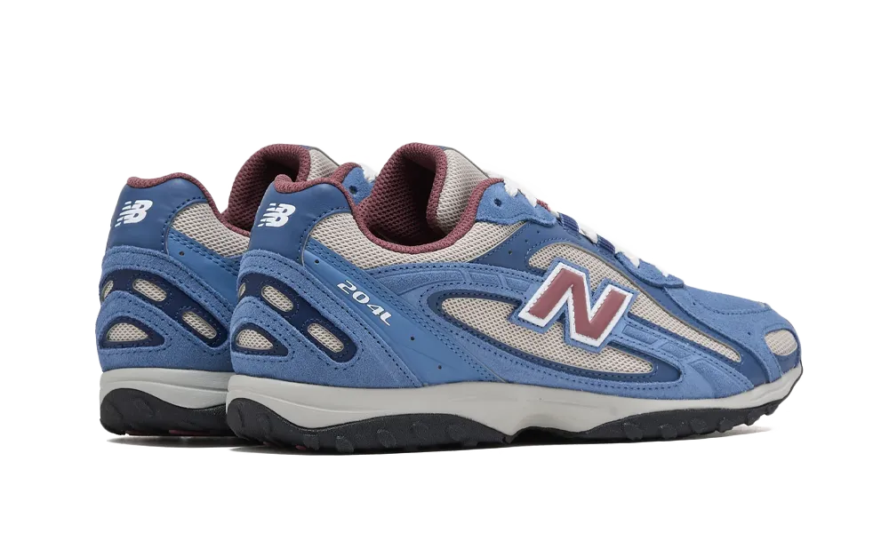 Overkicks - New Balance 204L Shoreline Blue Burgundy (U204LNPA) - par completo