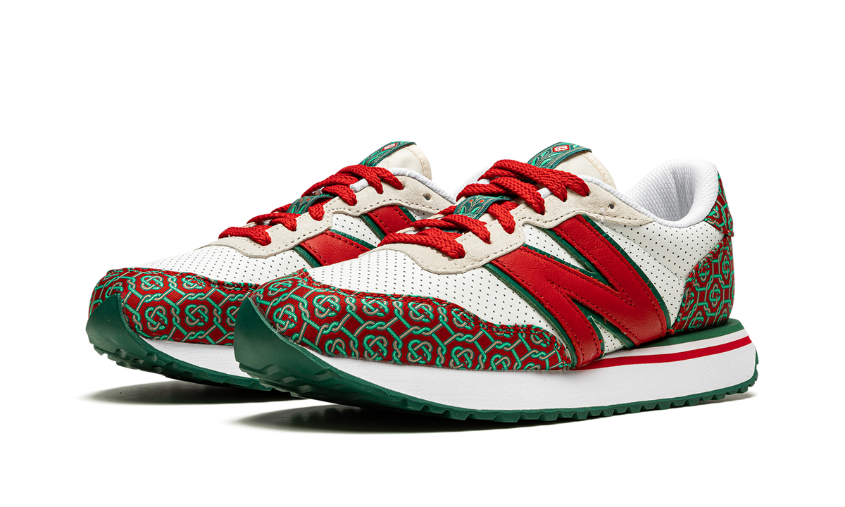 Overkicks - New Balance 237 Casablanca Red Monogram (MS237CBB) - vista trasera