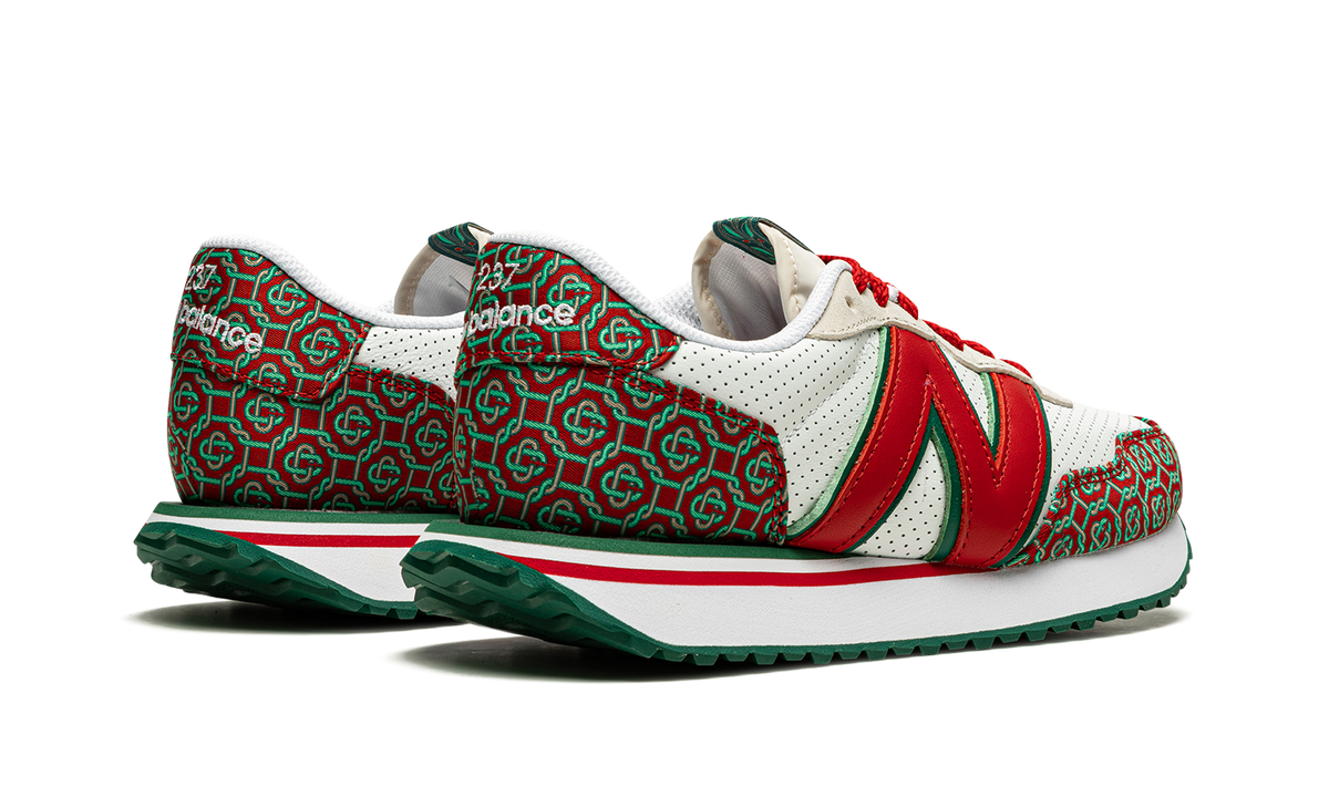 Overkicks - New Balance 237 Casablanca Red Monogram (MS237CBB) - par completo