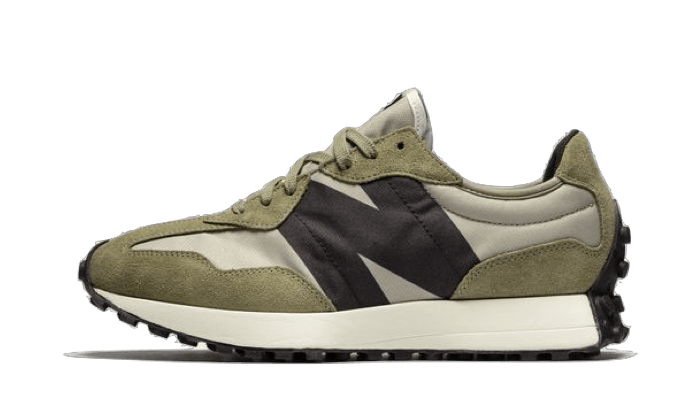 Overkicks - New Balance 327 Aluminum (MS327IB) - vista lateral