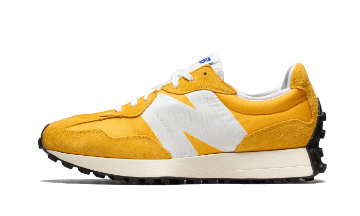 Overkicks - New Balance 327 Aspen Yellow (MS327LI1) - vista lateral