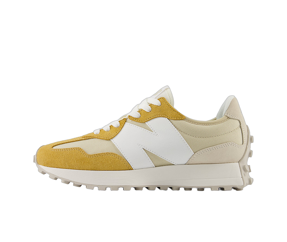 Overkicks - New Balance 327 Beige Workwear (U327FG) - vista lateral