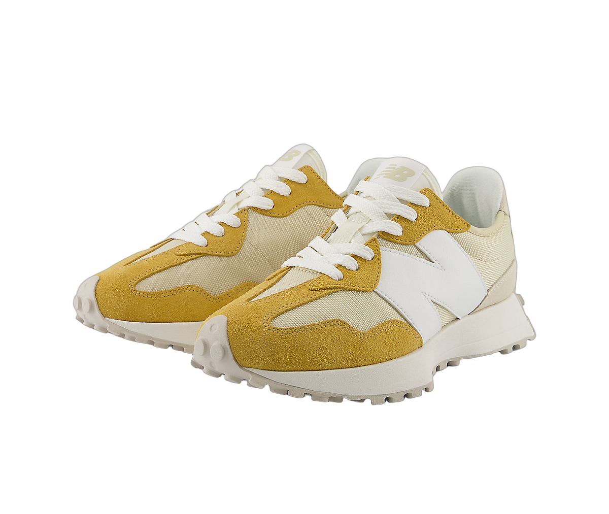 Overkicks - New Balance 327 Beige Workwear (U327FG) - vista trasera