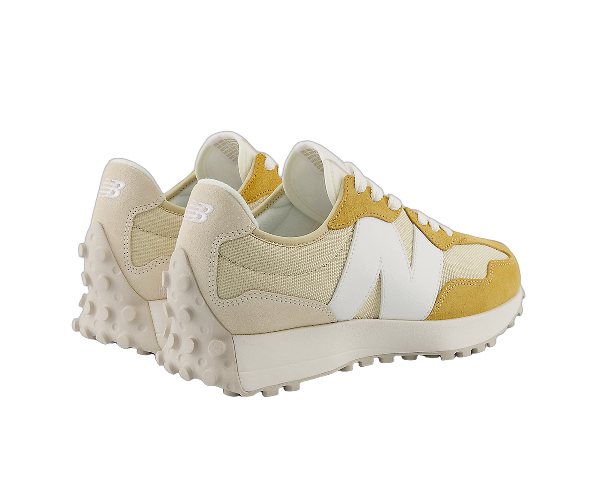 Overkicks - New Balance 327 Beige Workwear (U327FG) - par completo