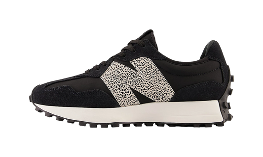 Overkicks - New Balance 327 Black Leopard (Womens) (WS327PH) - vista lateral