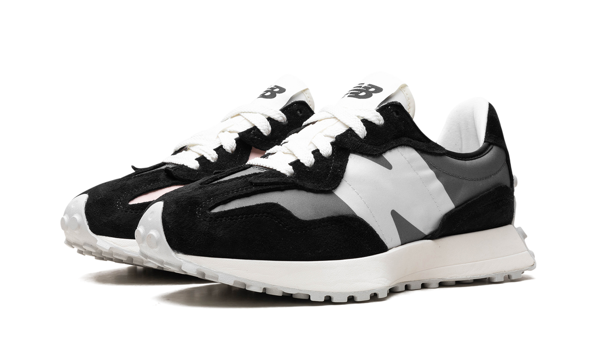 Overkicks - New Balance 327 Black Pink Grey (U327WEM) - vista trasera