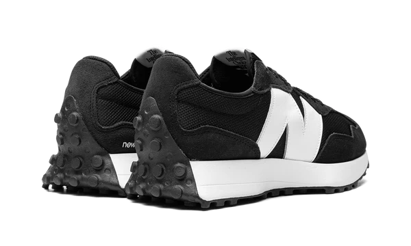 New Balance 327 Black White N Logo