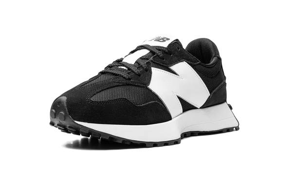 New Balance 327 Black White N Logo