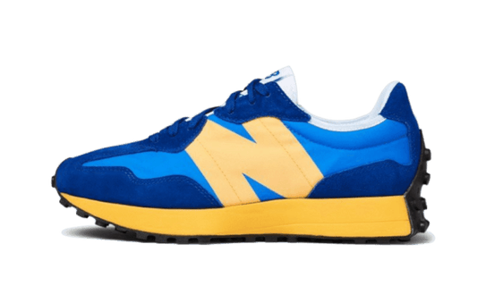 Overkicks - New Balance 327 Blue (MS327CLB) - vista lateral