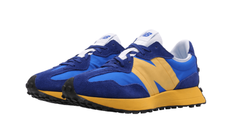 Overkicks - New Balance 327 Blue (MS327CLB) - vista trasera