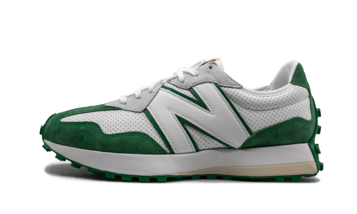 Overkicks - New Balance 327 Casablanca Green (MS327CBD) - vista lateral