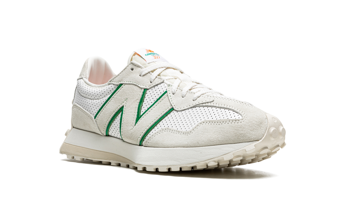 Overkicks - New Balance 327 Casablanca Green Logo (MS327CBA) - detalle lateral interior