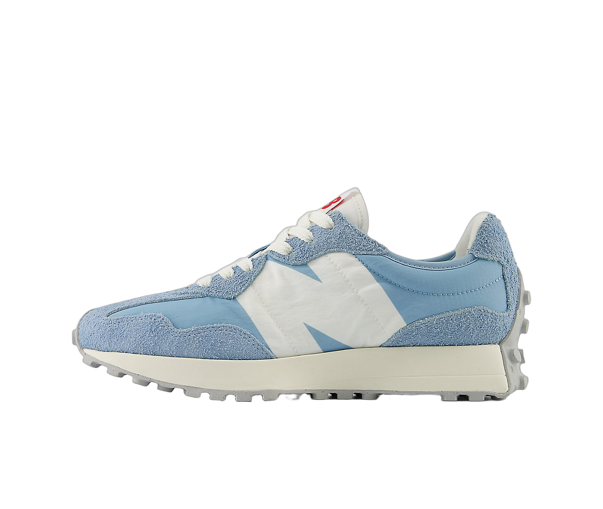 Overkicks - New Balance 327 Chrome Blue (U327LL) - vista lateral