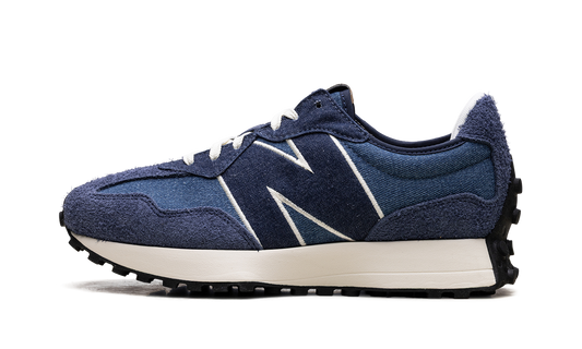 Overkicks - New Balance 327 Denim (Womens) (WS327JA) - vista lateral
