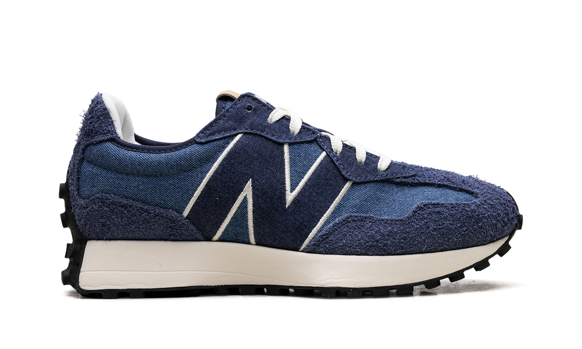 Overkicks - New Balance 327 Denim (Womens) (WS327JA) - detalle talón