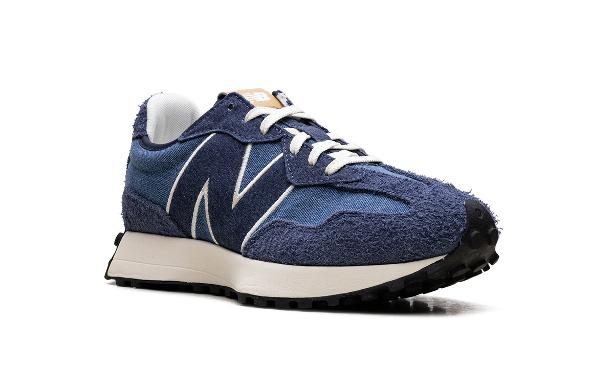 Overkicks - New Balance 327 Denim (Womens) (WS327JA) - detalle lateral interior