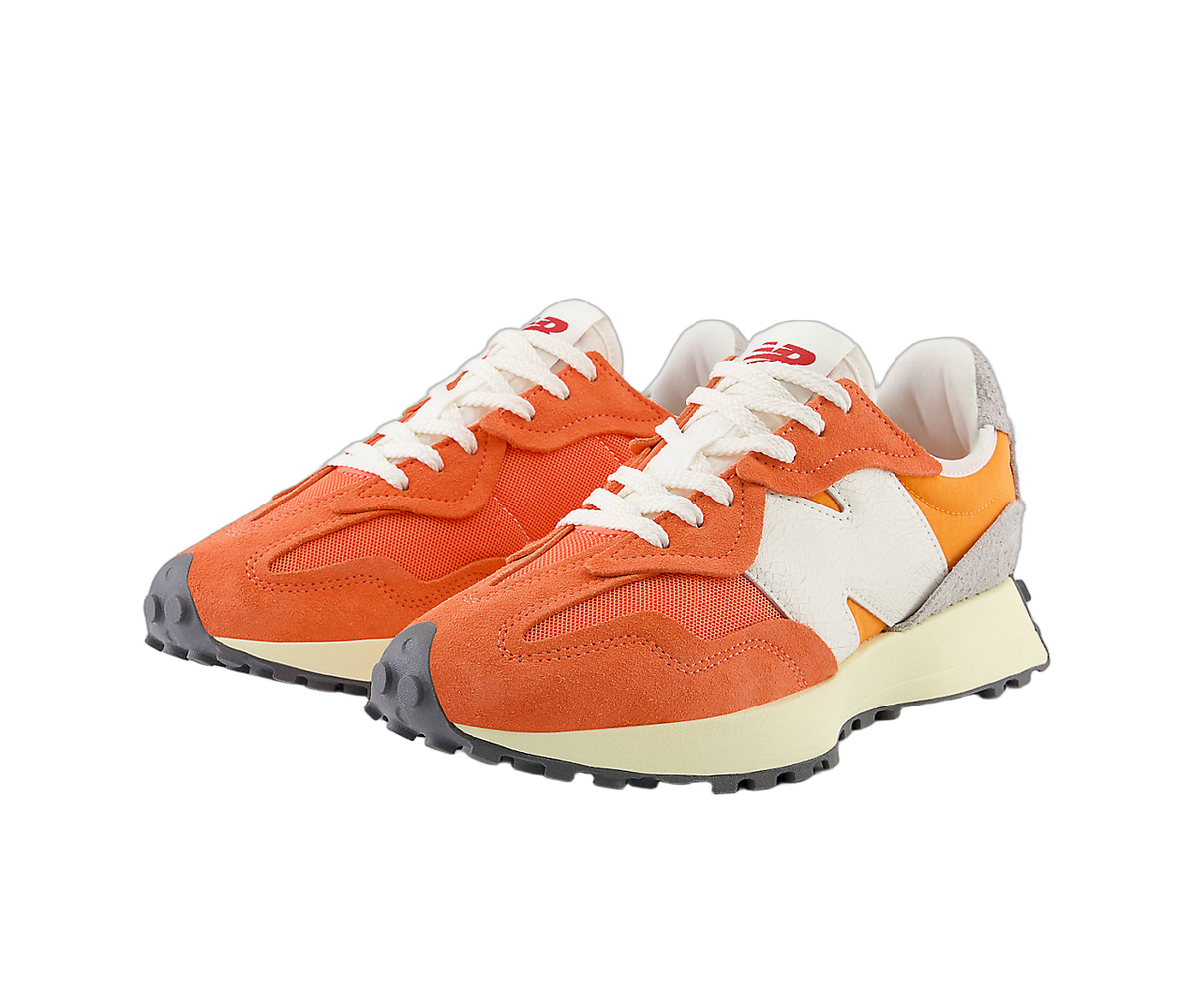 Overkicks - New Balance 327 Gulf Red Sun Glow (U327WRC) - vista trasera