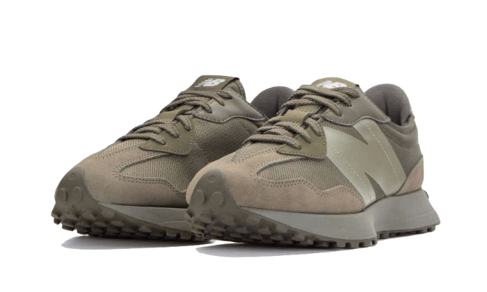 Overkicks - New Balance 327 Military Green (MS327SG) - vista trasera