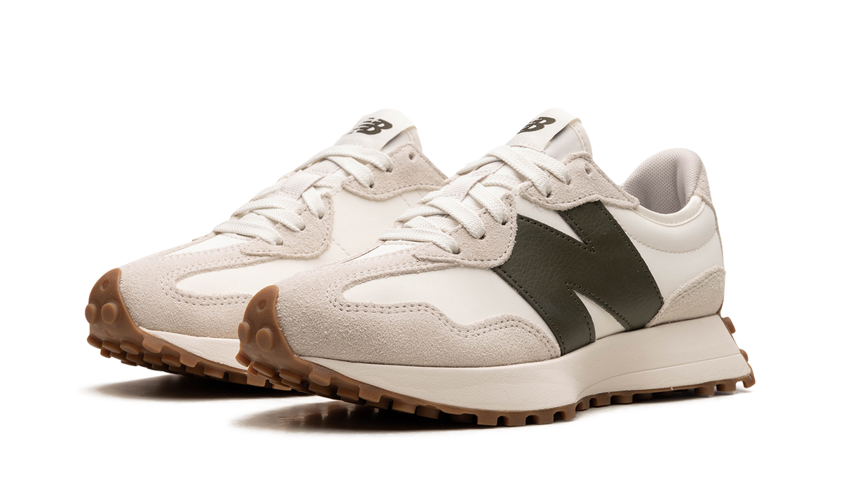 Overkicks - New Balance 327 Moonbeam Oak Leaf Green (MS327ASN) - vista trasera