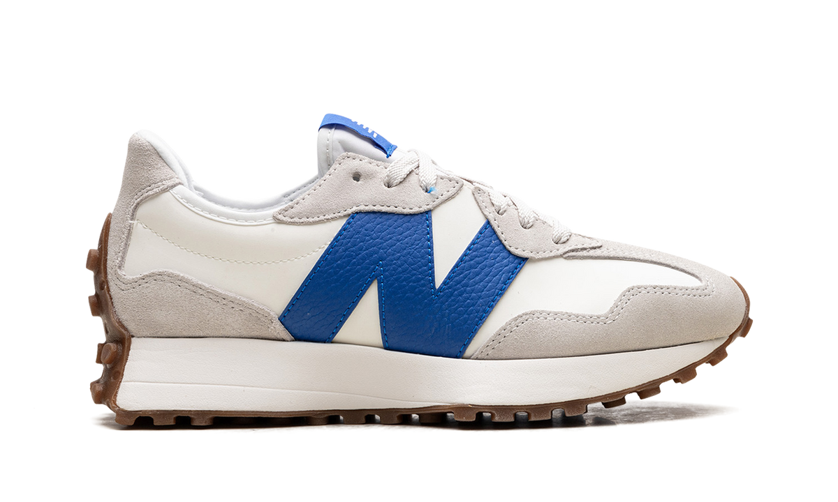 Overkicks - New Balance 327 Moonbeam True Blue (Womens) (WS327GB) - detalle talón