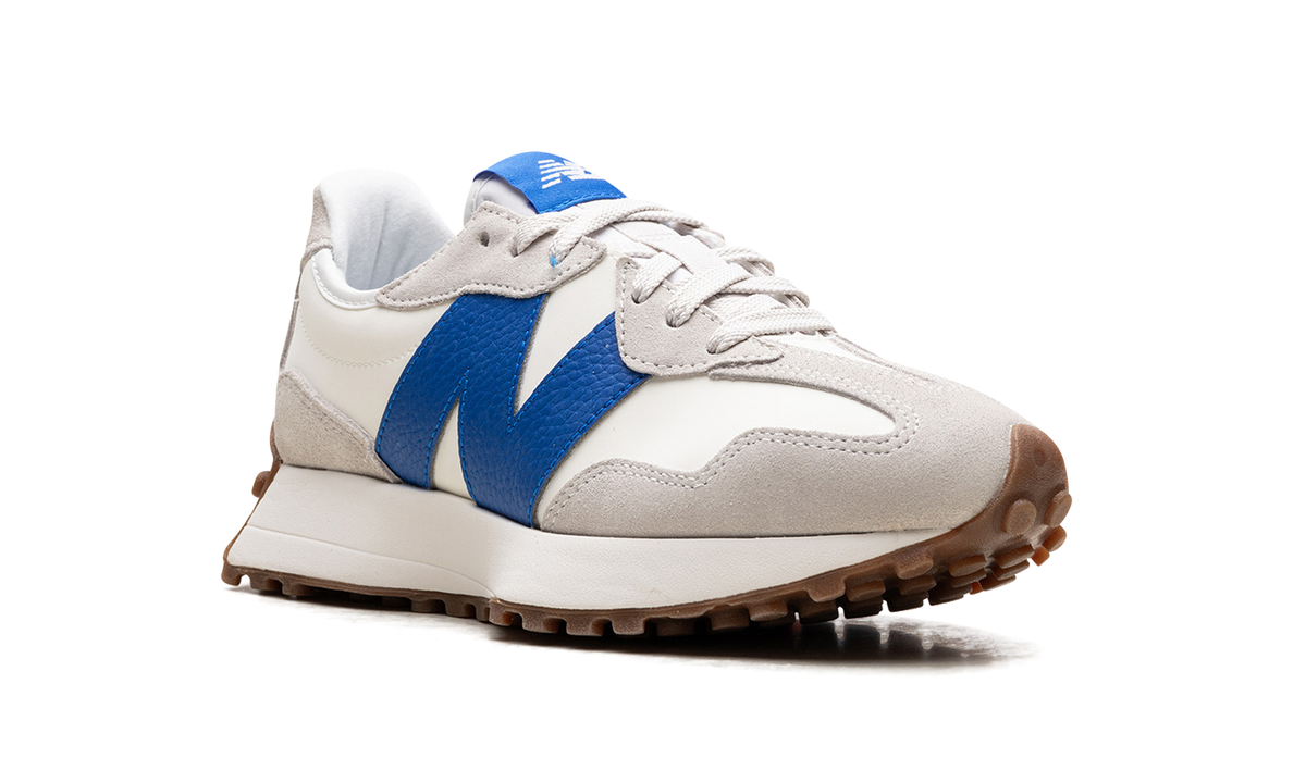 Overkicks - New Balance 327 Moonbeam True Blue (Womens) (WS327GB) - detalle lateral interior