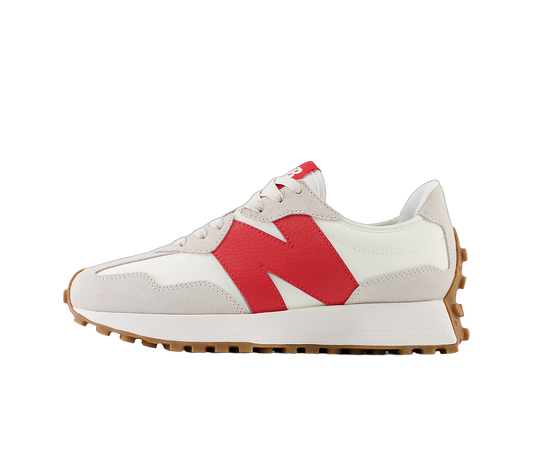 Overkicks - New Balance 327 Moonbeam True Red (Womens) (WS327GC) - vista lateral