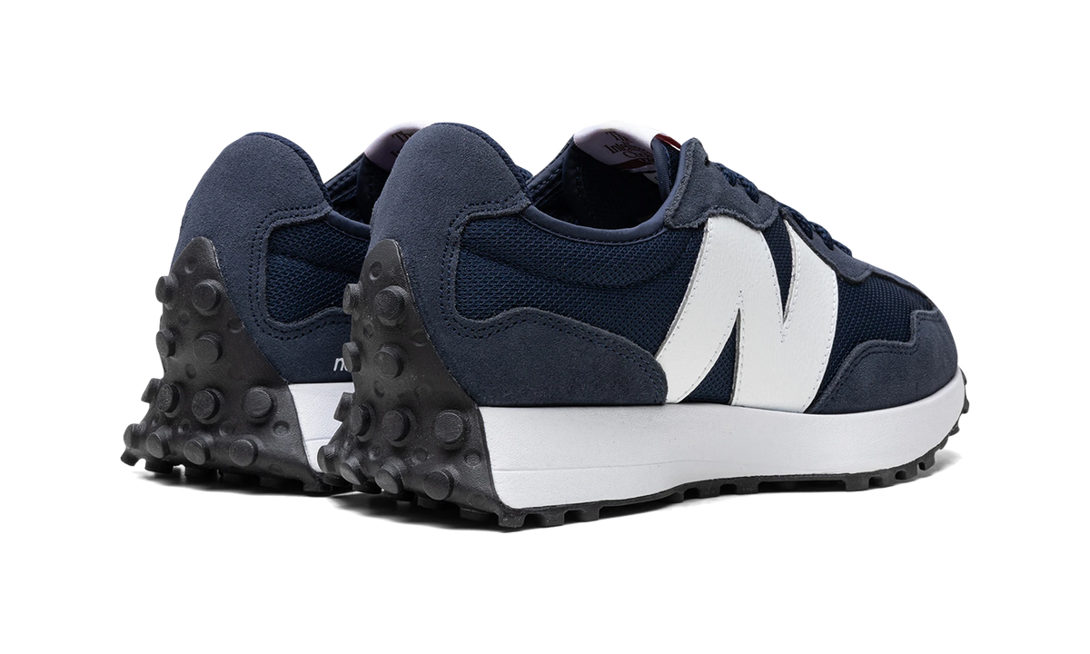 Overkicks - New Balance 327 Natural Indigo White (MS327CNW) - par completo