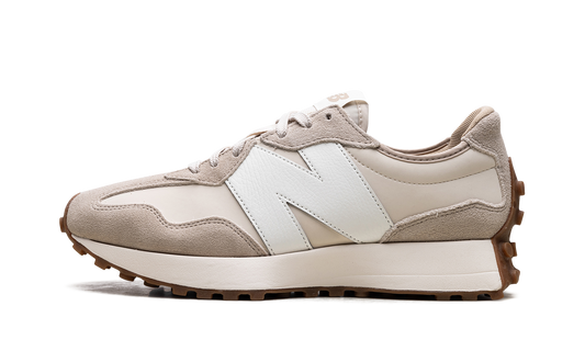 Overkicks - New Balance 327 Oatmeal White (MS327ASL) - vista lateral