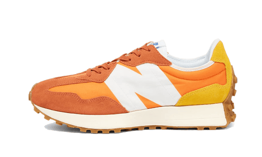 Overkicks - New Balance 327 Orange (MS327CLA) - vista lateral