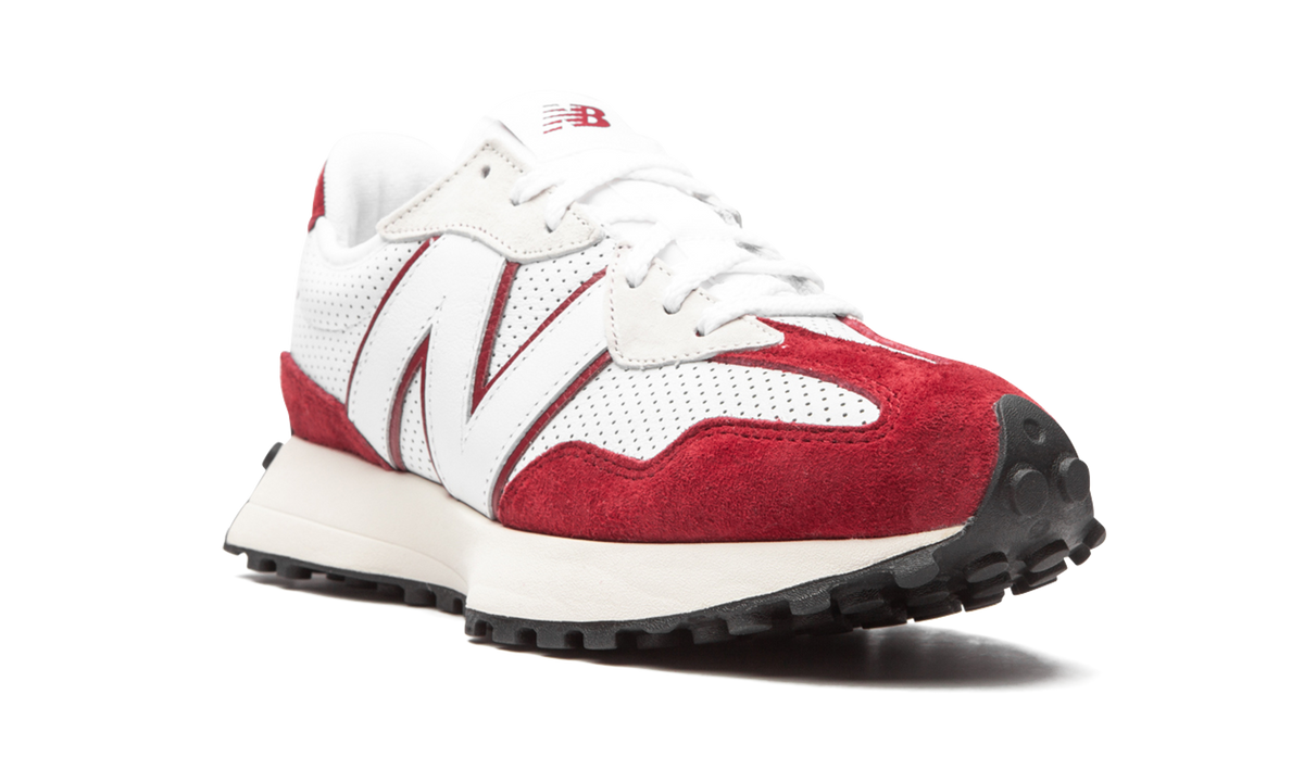 Overkicks - New Balance 327 Primary Pack Red (MS327PE) - detalle talón