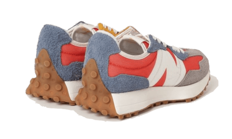 Overkicks - New Balance 327 Red Navy Grey (MS327SFC) - par completo