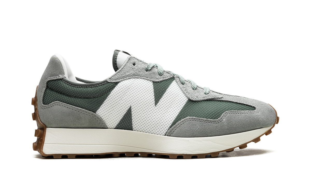 Overkicks - New Balance 327 Sage Grey (MS327MS) - detalle talón