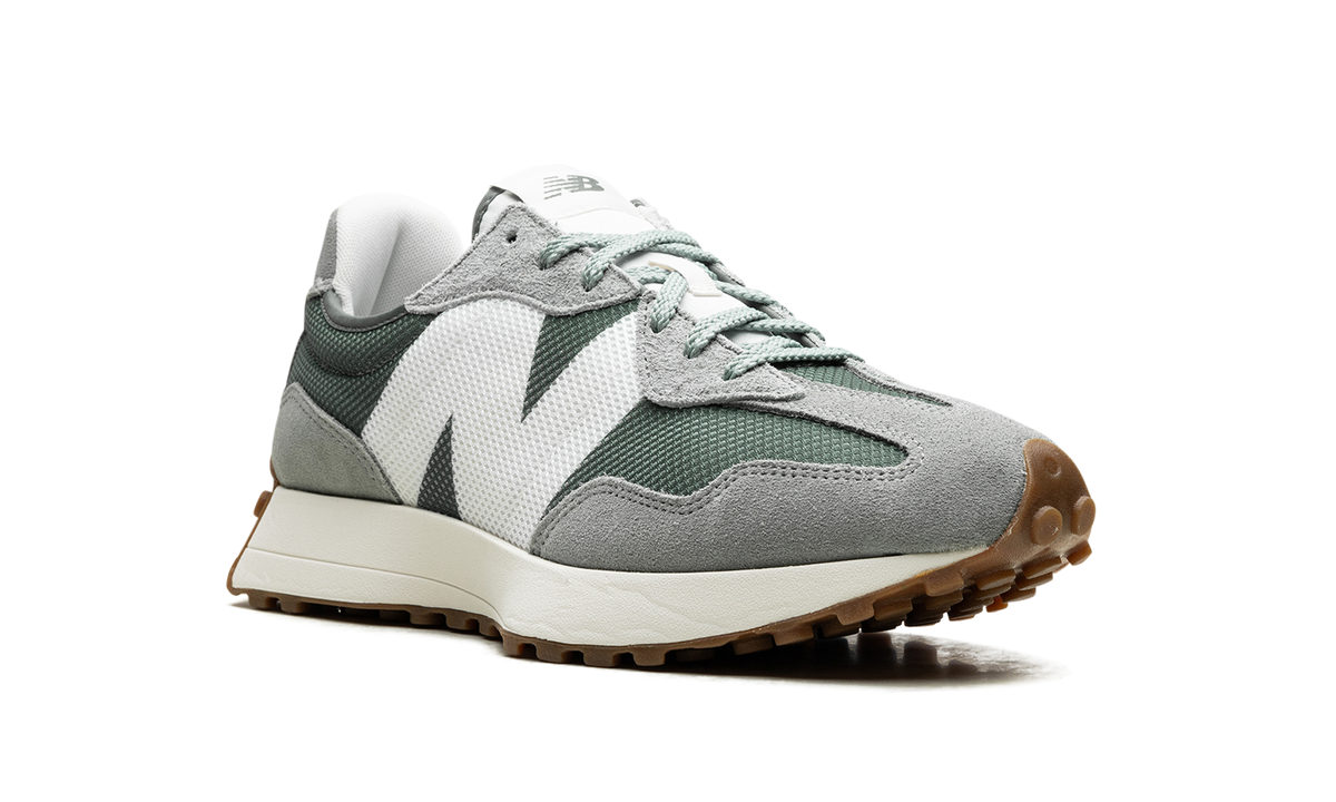 Overkicks - New Balance 327 Sage Grey (MS327MS) - detalle lateral interior