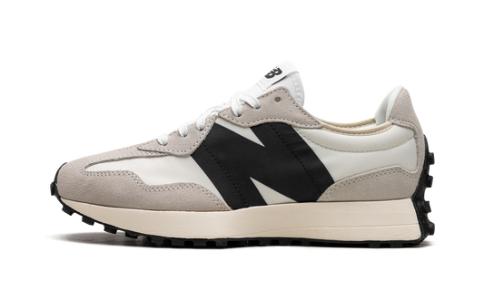 Overkicks - New Balance 327 Sea Salt Black (MS327FE) - vista lateral