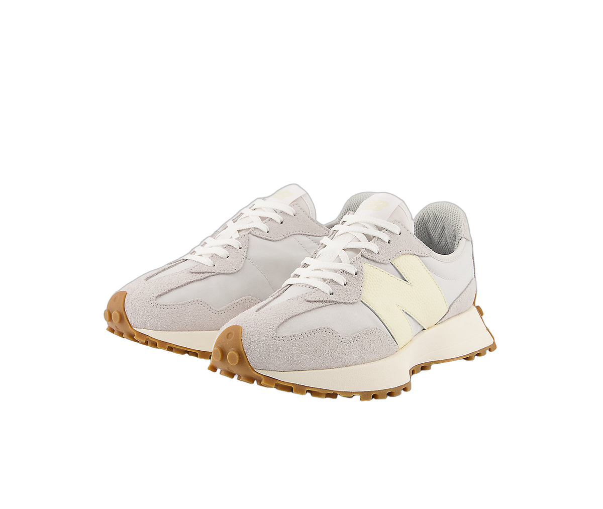 Overkicks - New Balance 327 Summer Fog (Womens) (WS327BG) - vista trasera
