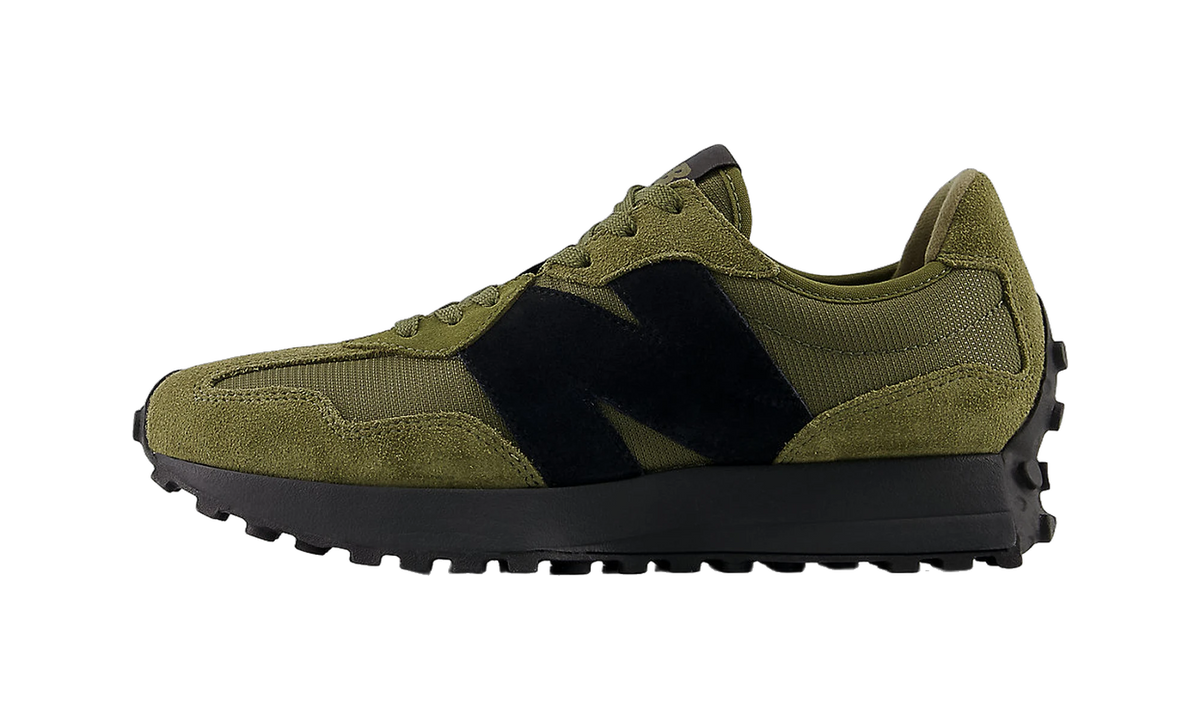 Overkicks - New Balance 327 Wakame Black (U3274FO) - vista lateral