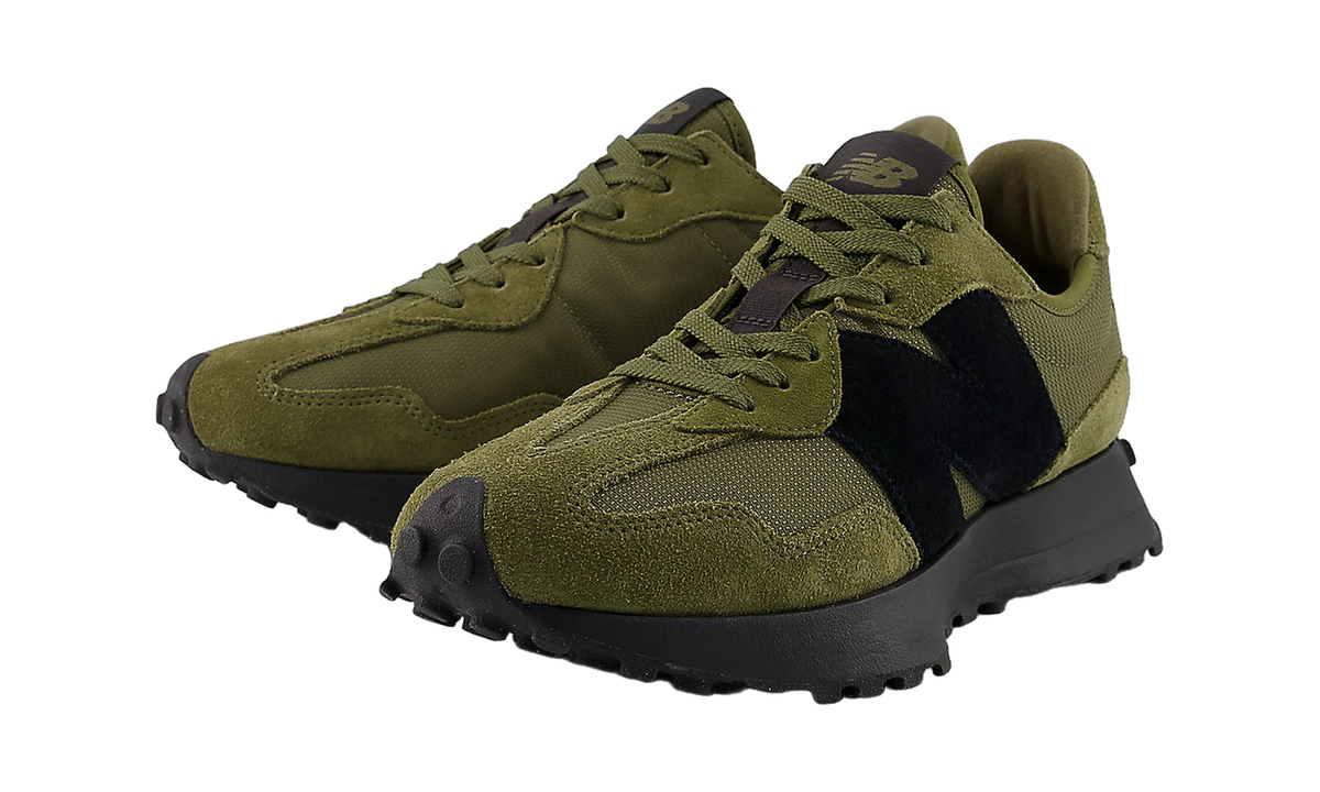 Overkicks - New Balance 327 Wakame Black (U3274FO) - vista trasera