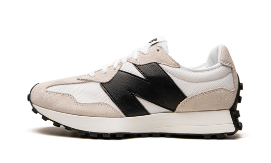 Overkicks - New Balance 327 White Black (MS327CWB) - vista lateral
