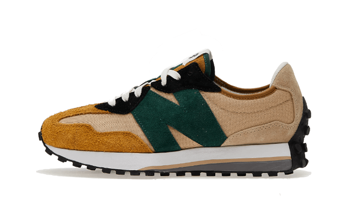 Overkicks - New Balance 327 Workwear Nightwatch Green (MS327DB) - vista lateral